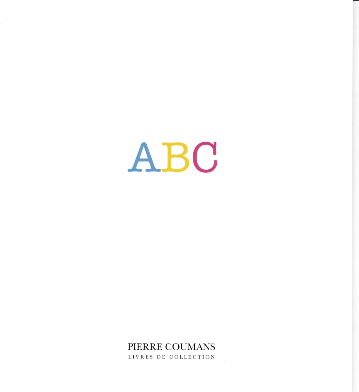 Catalogue of Librairie Pierre Coumans