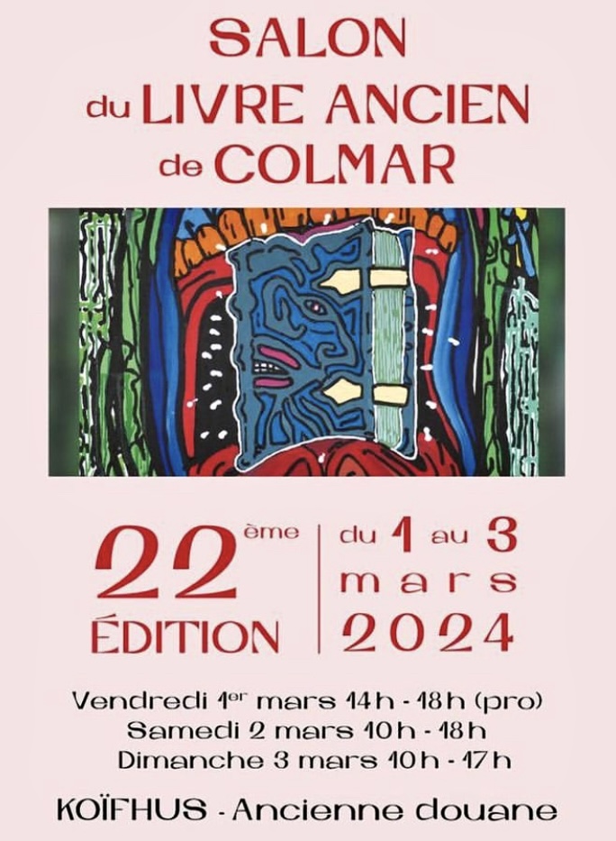 Salon du Livre ancien de Colmar