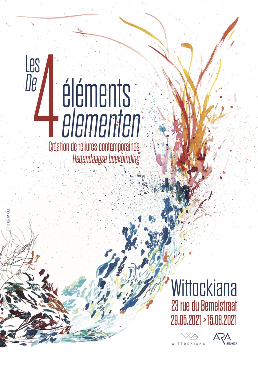 The Four Elements - Contemporary Bookbinding - ARA Belgica at the Wittockiana