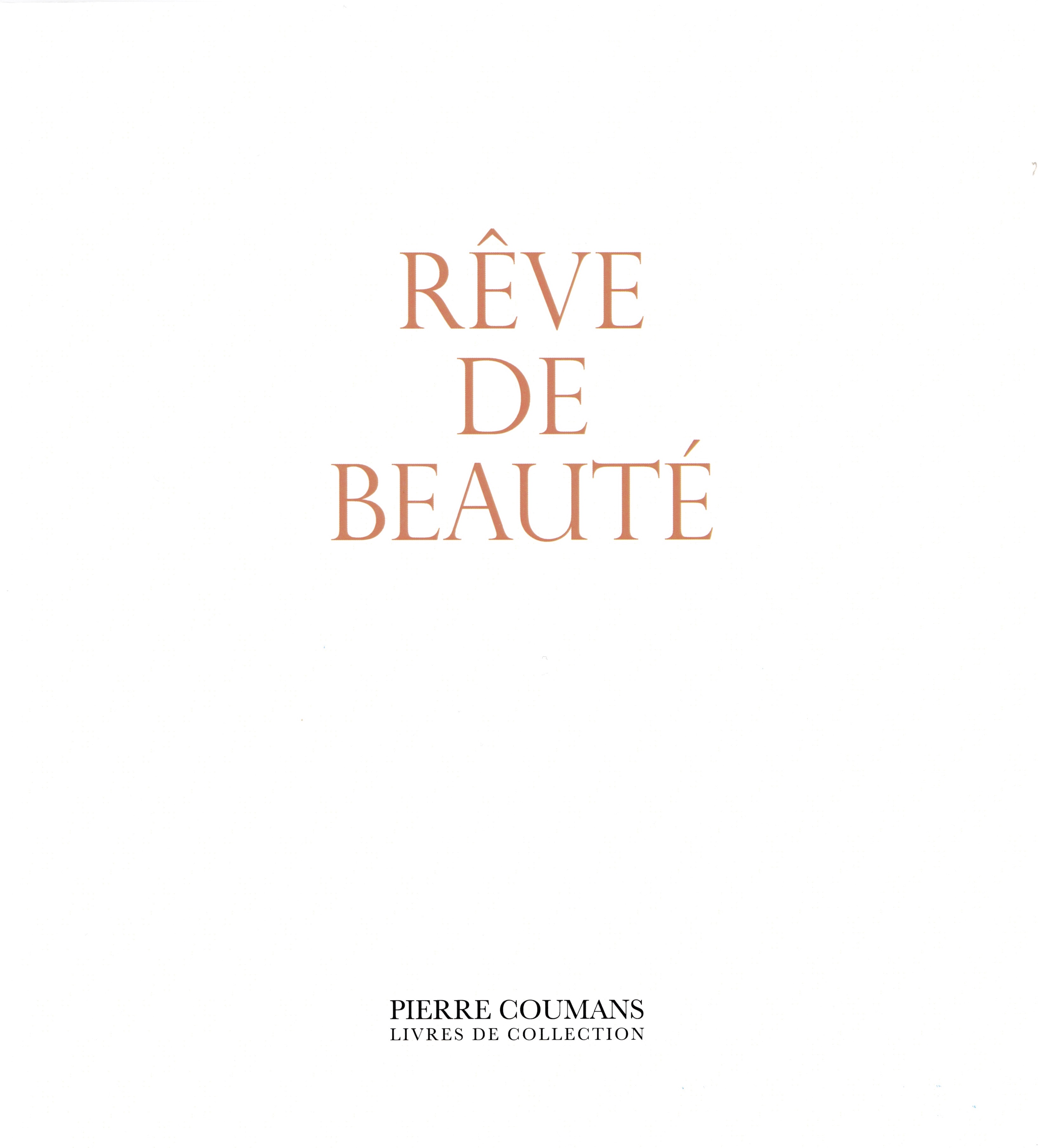 New Catalogue of Librairie Pierre Coumans