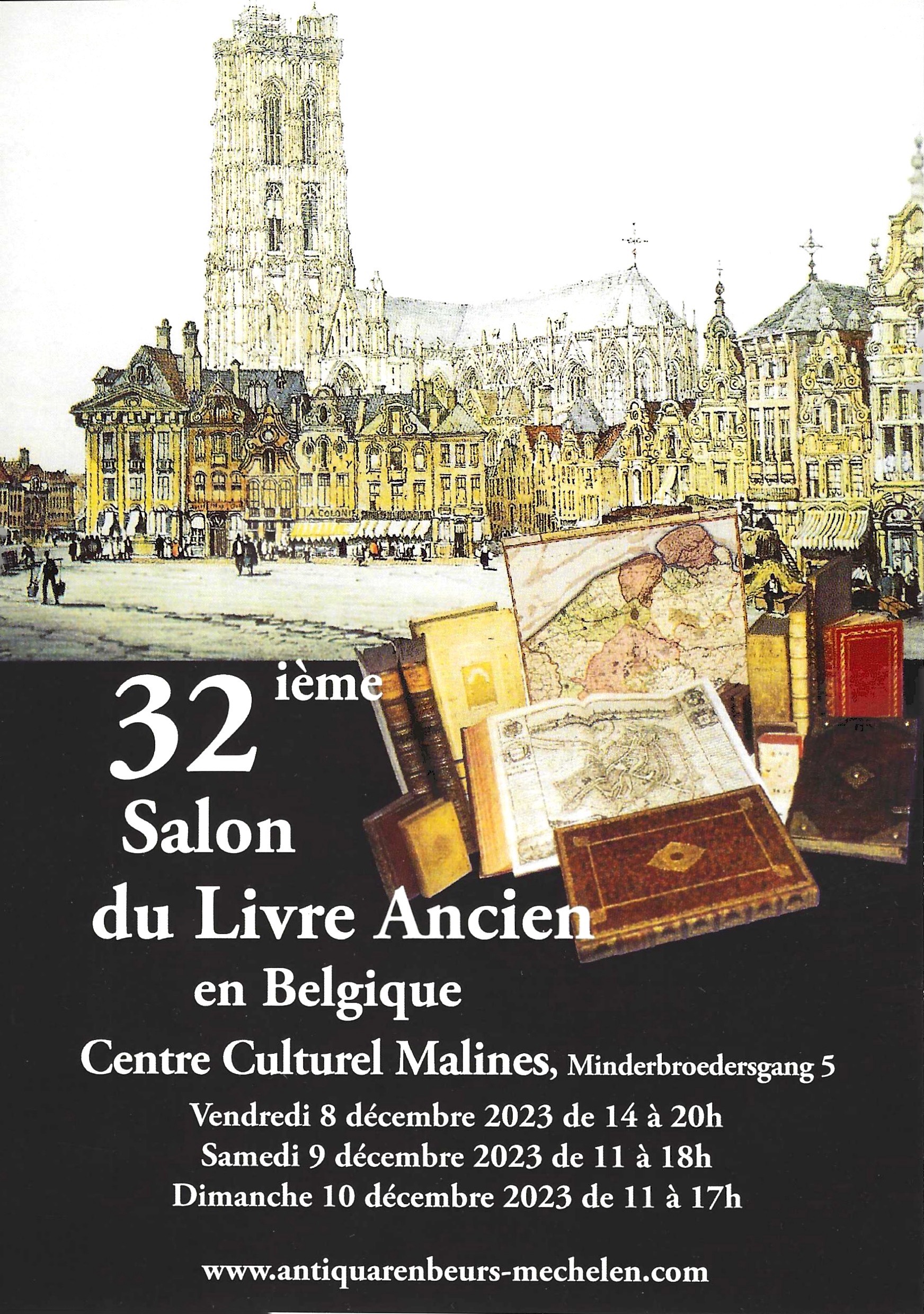 Malines Antiquarian Book Fair | 8-10 / 12 / 2023