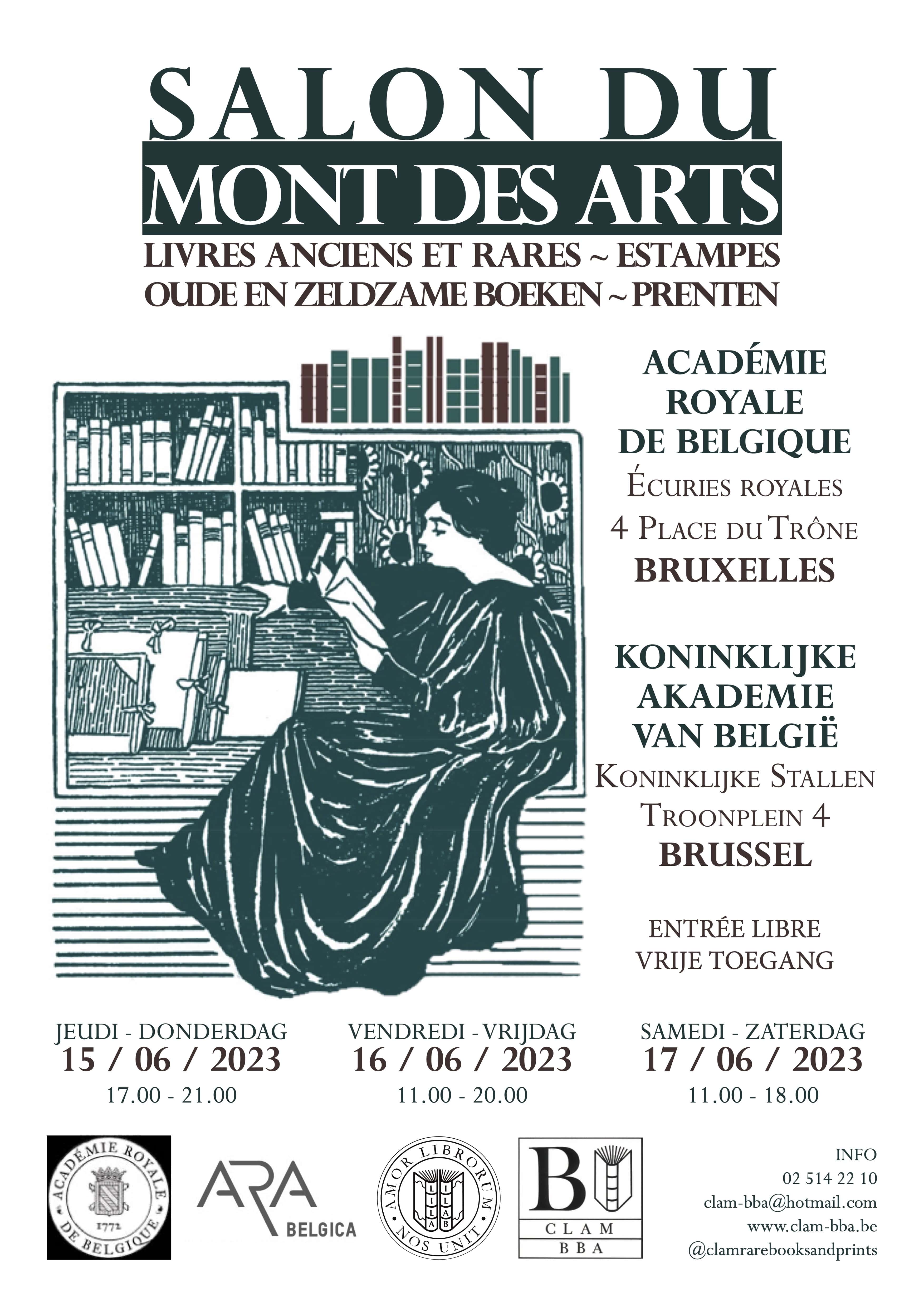 SALON DU MONT DES ARTS | 15-17 / 06 / 2023 | Brussels
